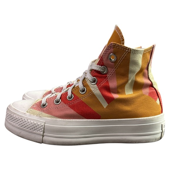 Converse Chuck Taylor All Star Lift Platform High Summer Spirit Sneakers 6 - Picture 3 of 9